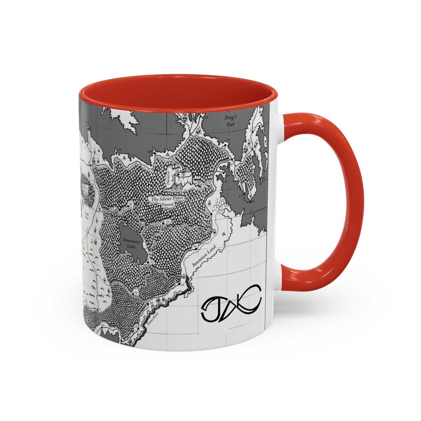 Raevlon Map Coffee Mug, 11oz