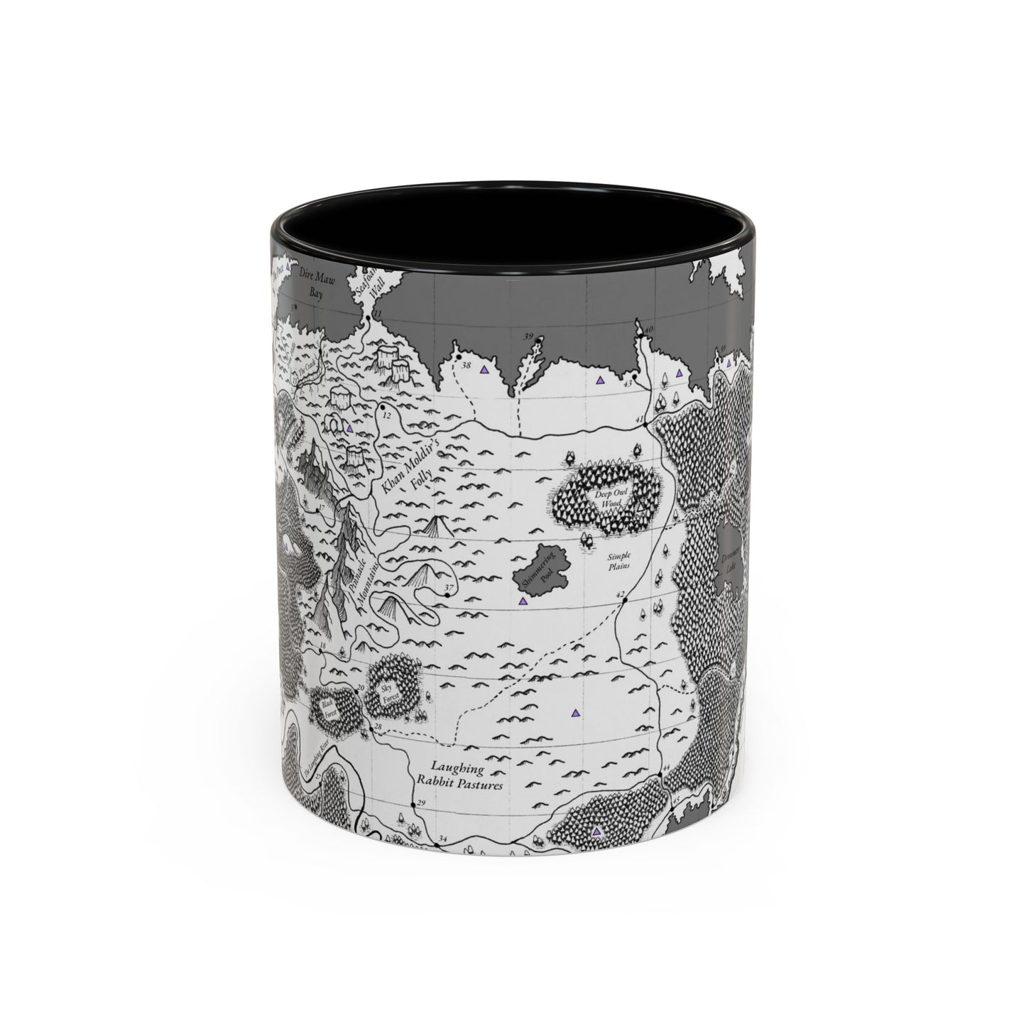 Raevlon Map Coffee Mug, 11oz