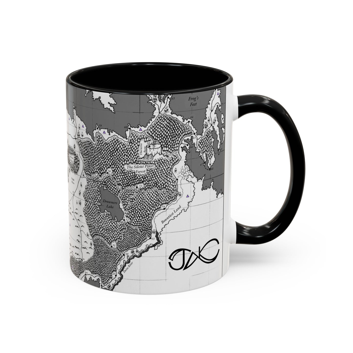 Raevlon Map Coffee Mug, 11oz