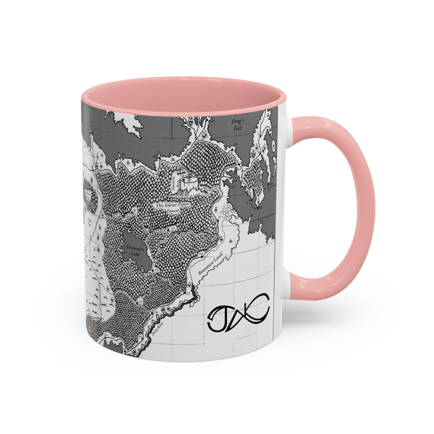 Raevlon Map Coffee Mug, 11oz
