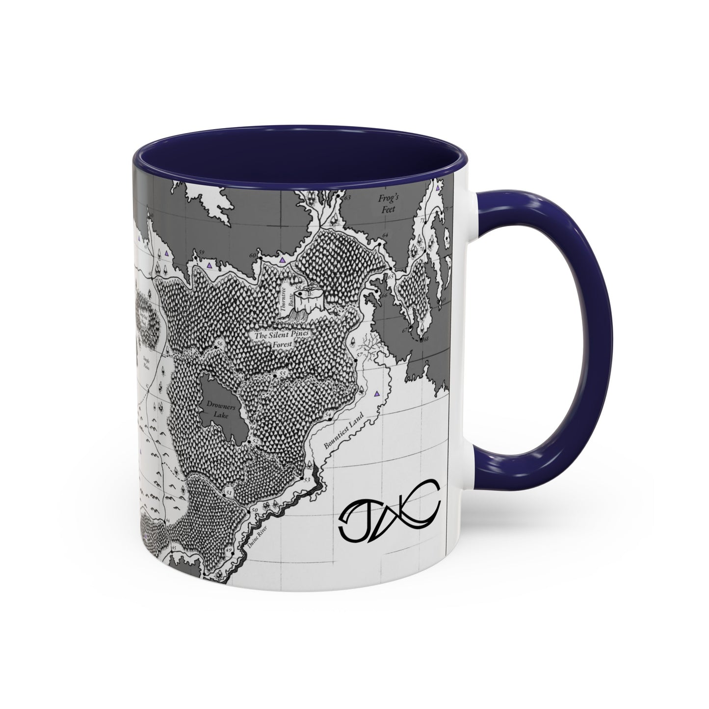 Raevlon Map Coffee Mug, 11oz