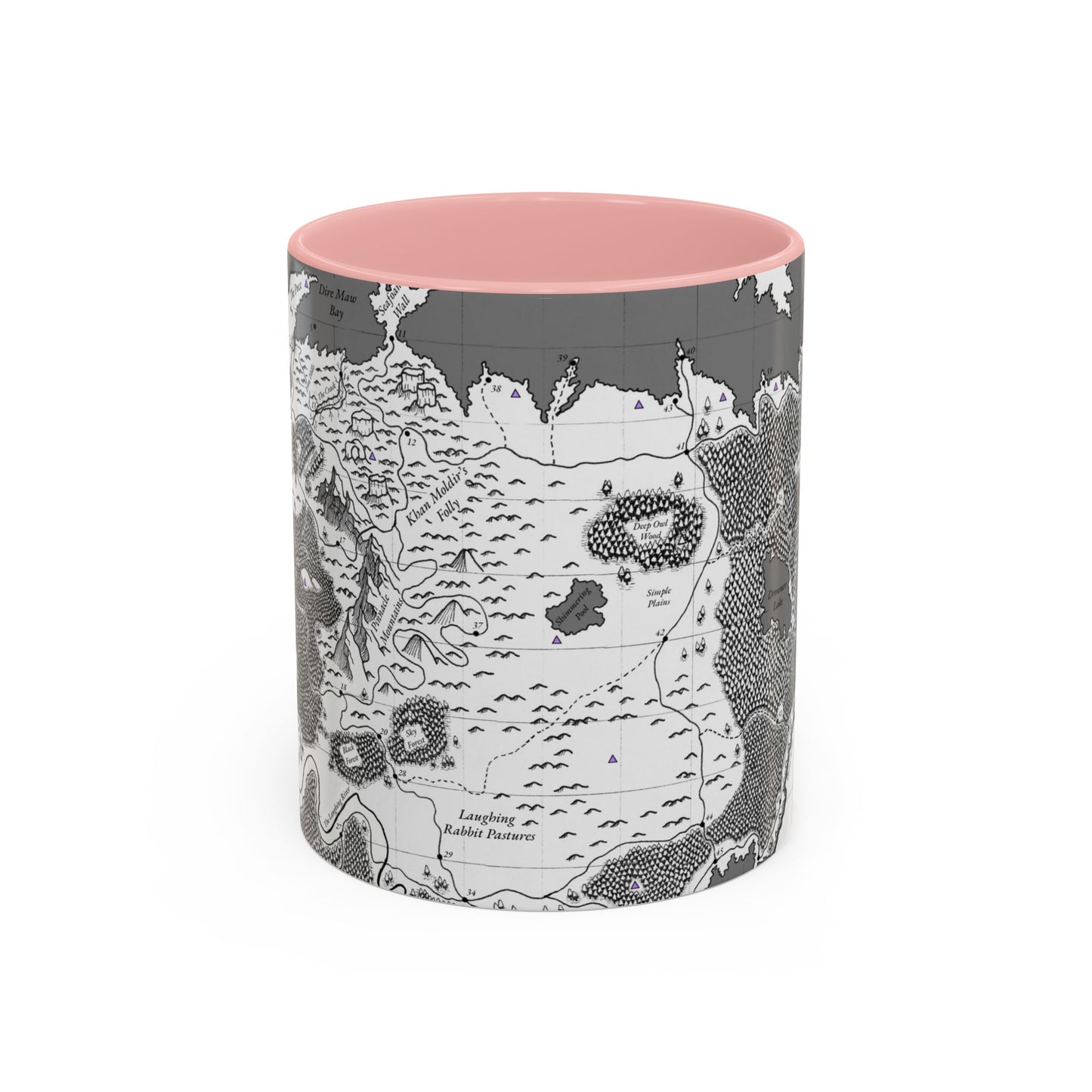Raevlon Map Coffee Mug, 11oz