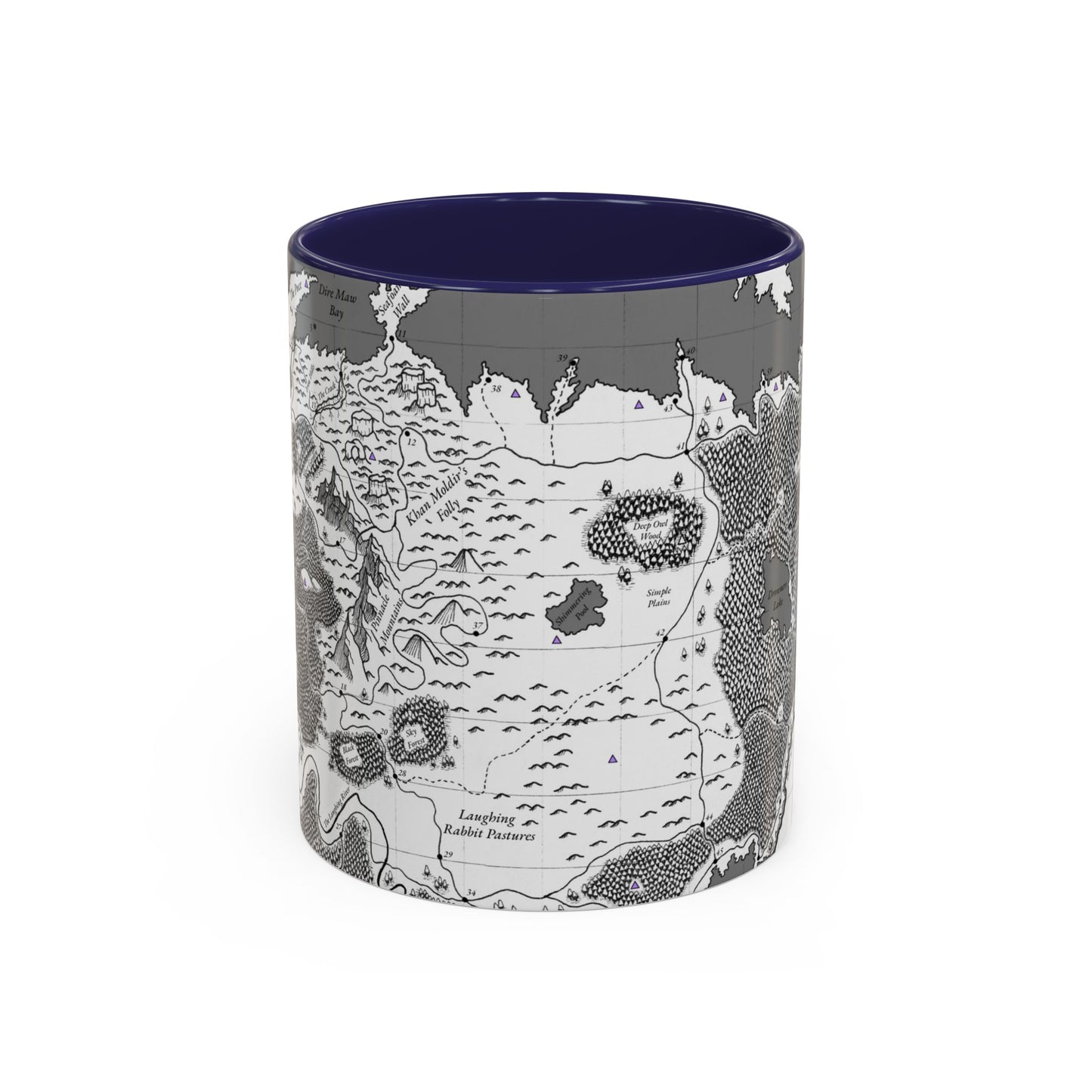 Raevlon Map Coffee Mug, 11oz