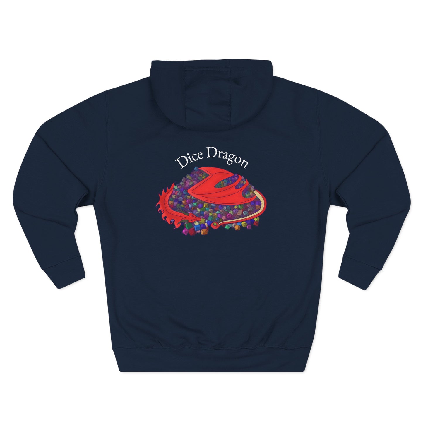 Red Dice Dragon- Unisex Pullover Hoodie