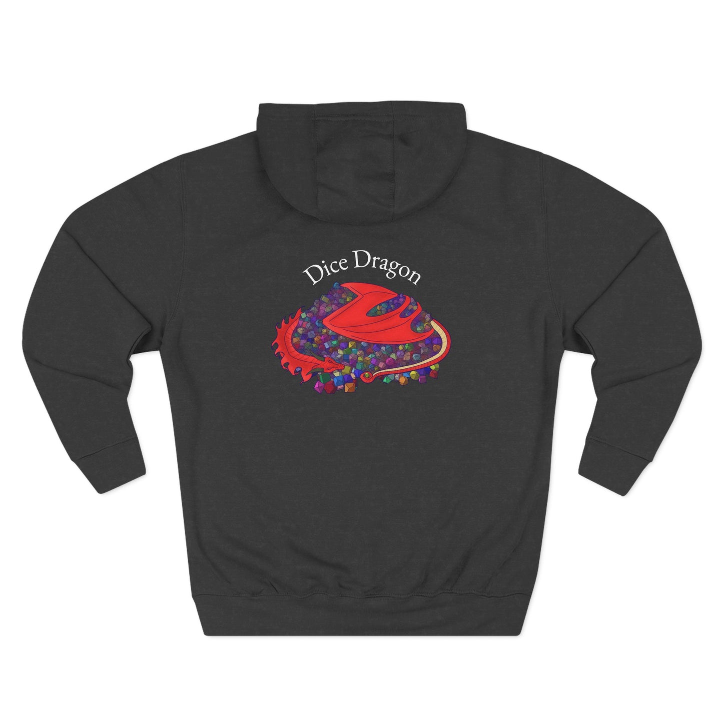 Red Dice Dragon- Unisex Pullover Hoodie