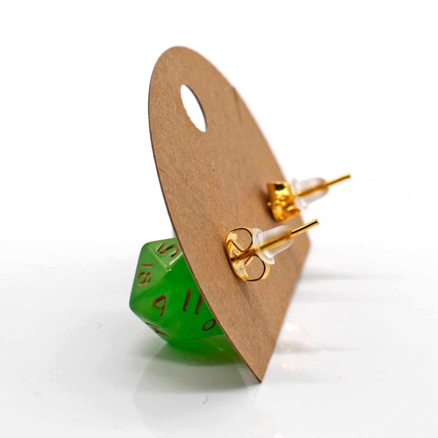 Halfling d8 Dice Stud Earrings