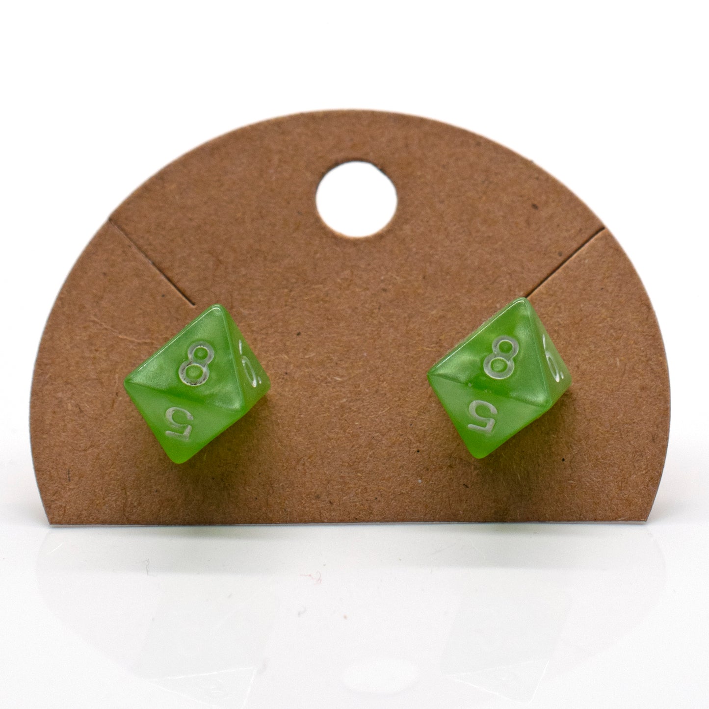 Halfling d8 Dice Stud Earrings