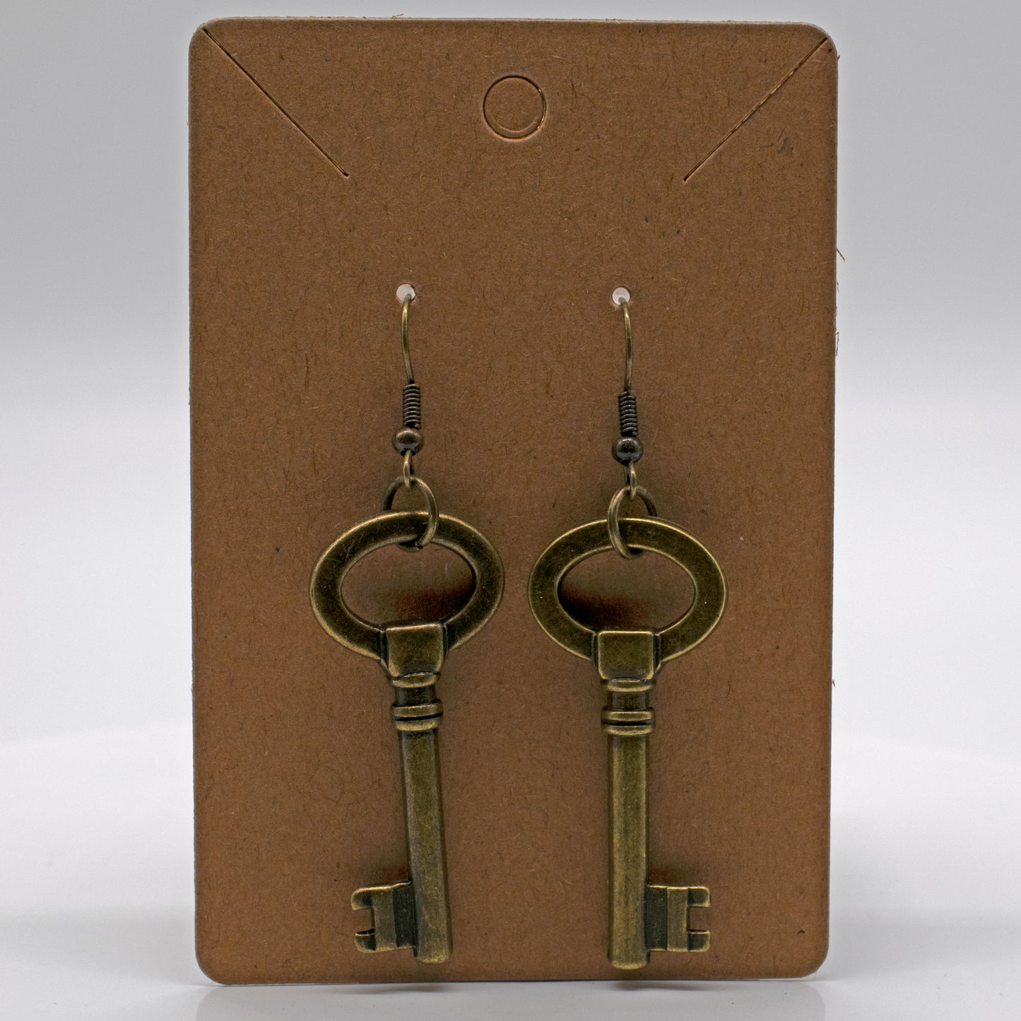 Archivist Key Earrings
