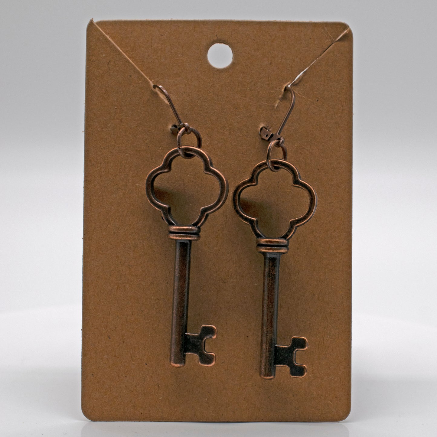 Archivist Key Earrings