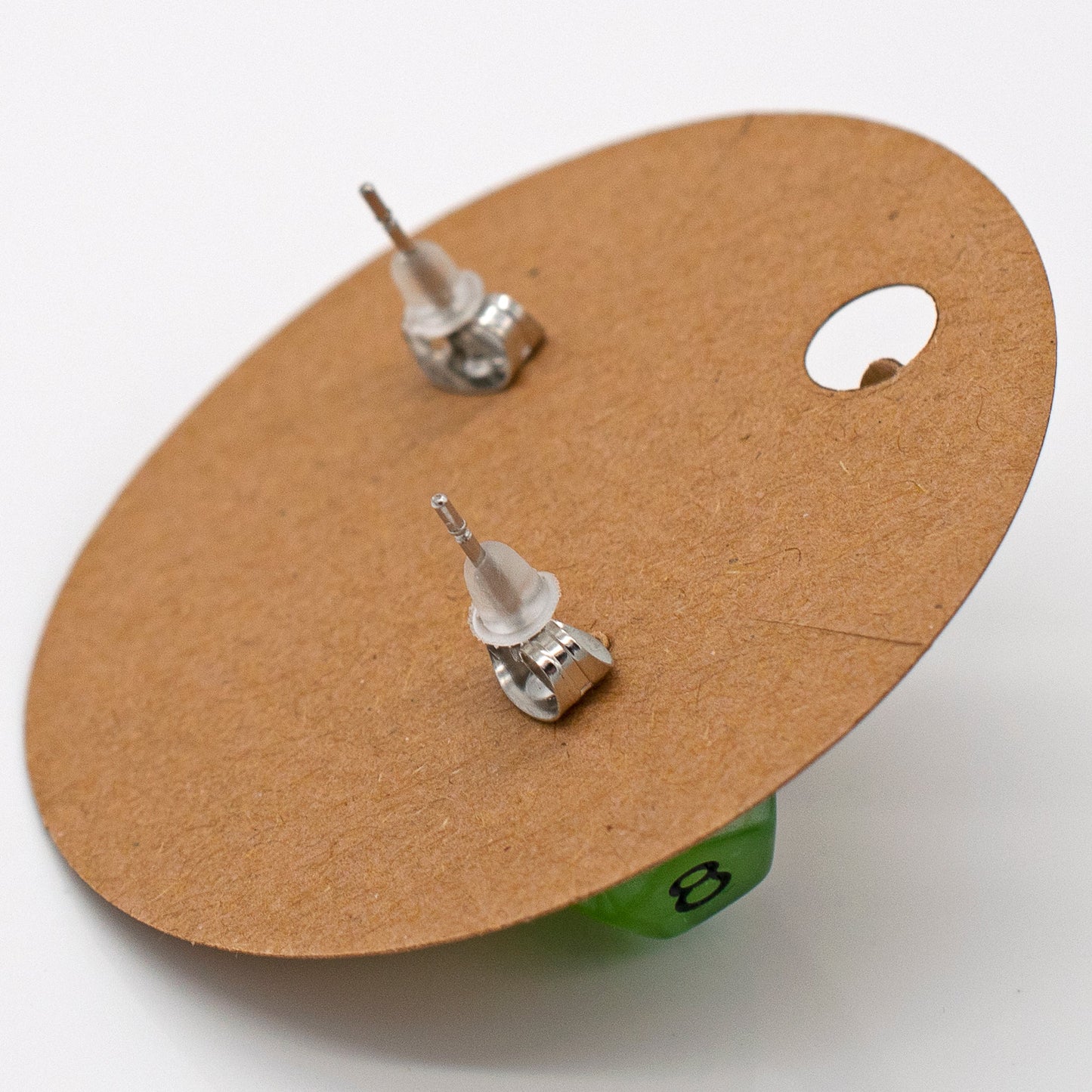 Halfling d8 Dice Stud Earrings