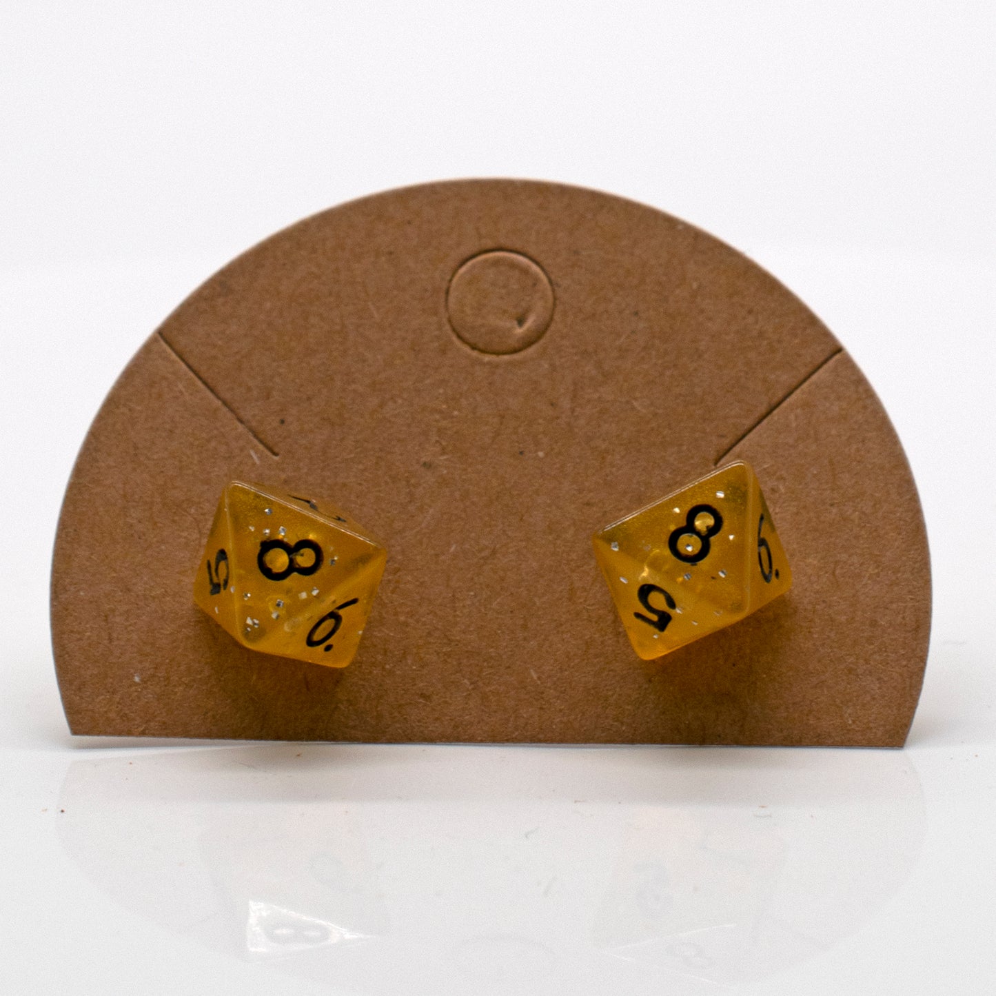 Halfling d8 Dice Stud Earrings