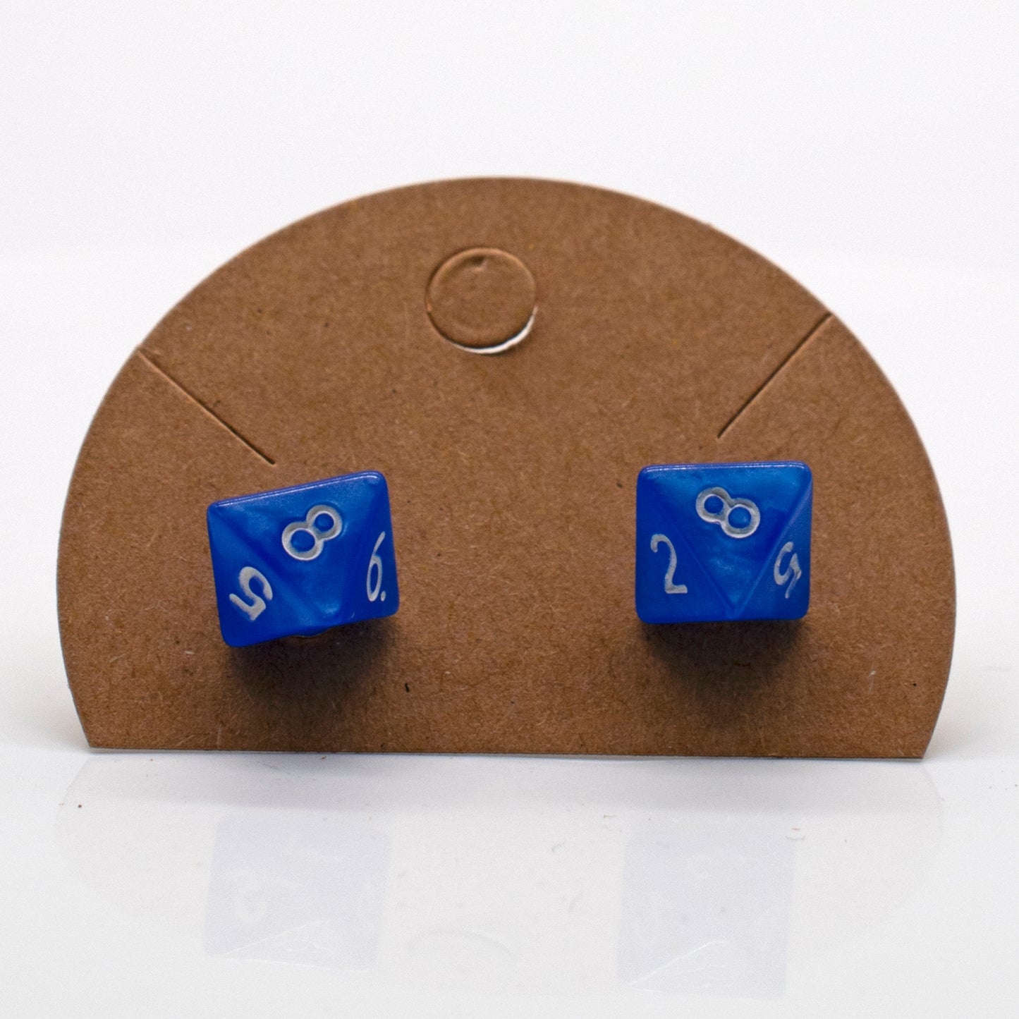 Halfling d8 Dice Stud Earrings