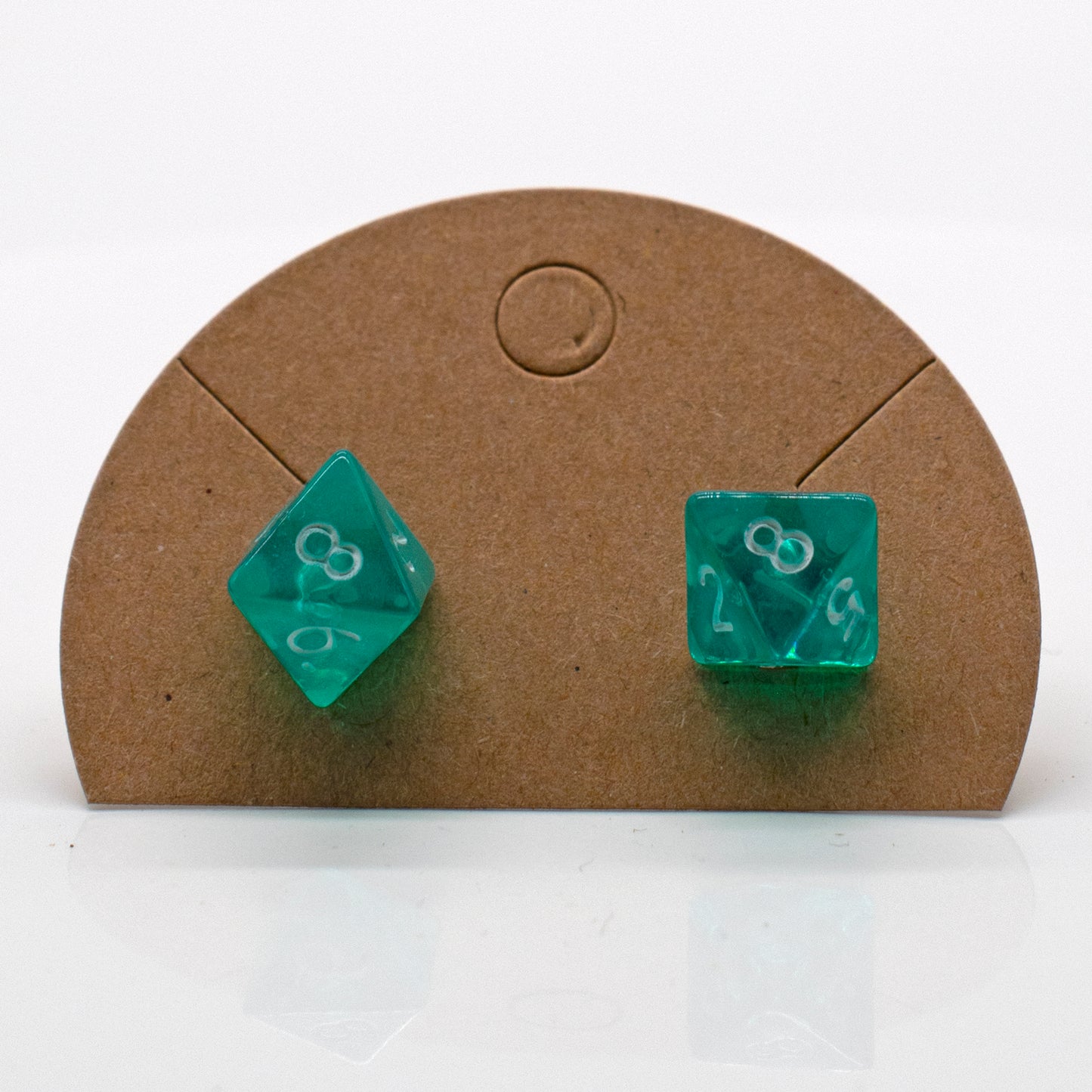Halfling d8 Dice Stud Earrings
