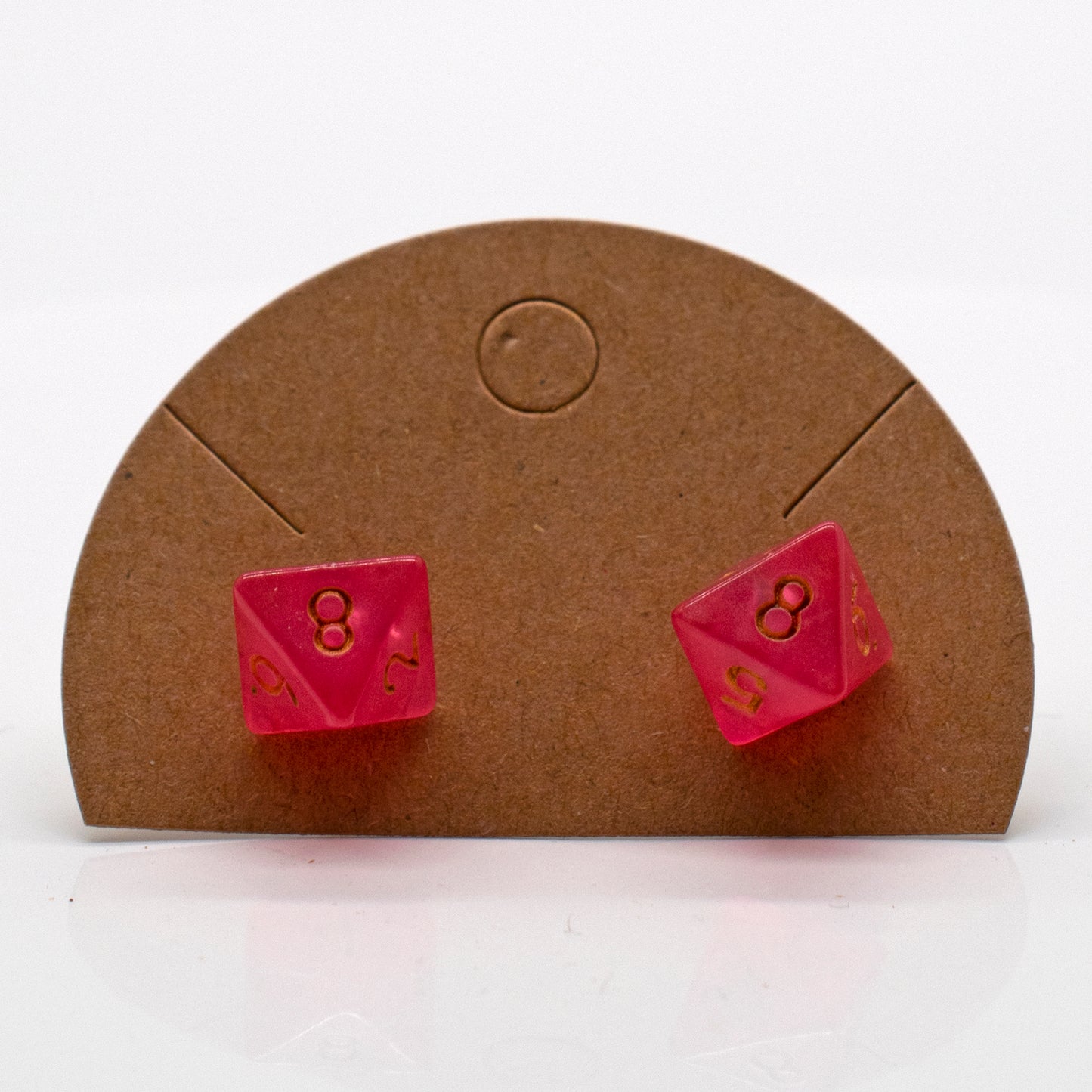 Halfling d8 Dice Stud Earrings