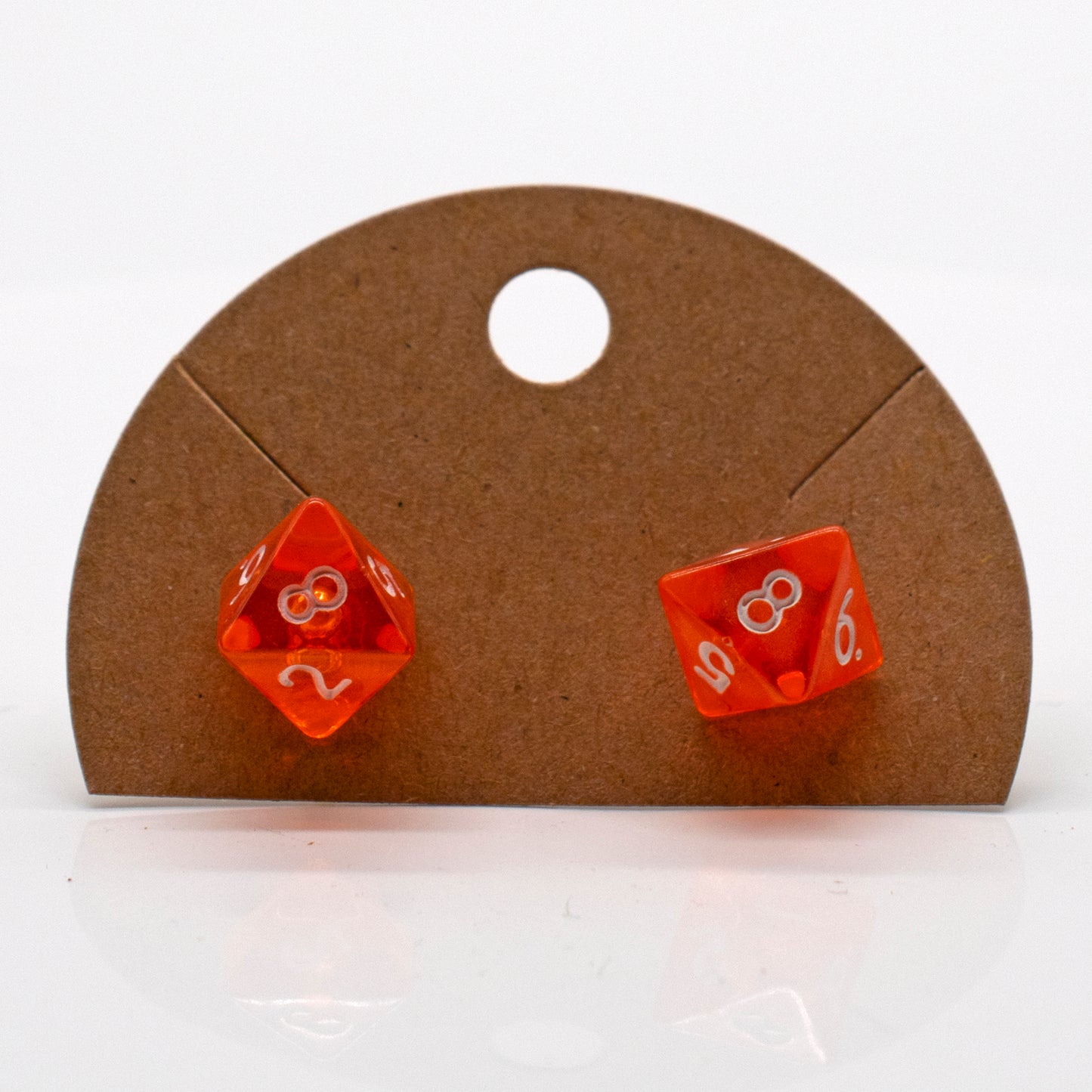 Halfling d8 Dice Stud Earrings