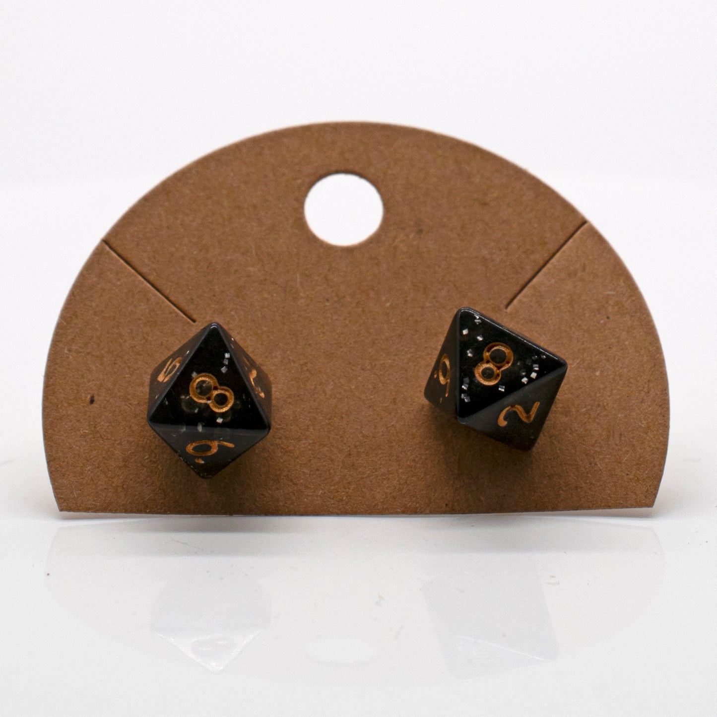 Halfling d8 Dice Stud Earrings