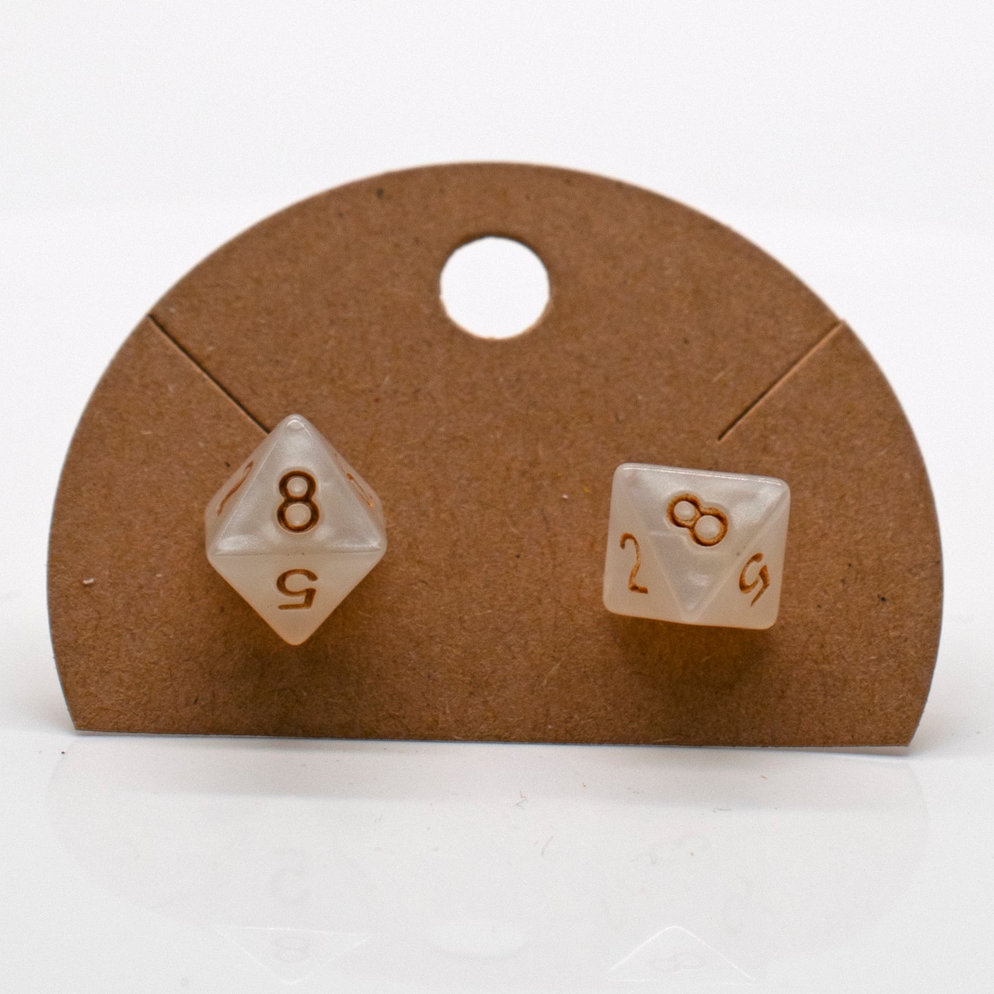 Halfling d8 Dice Stud Earrings
