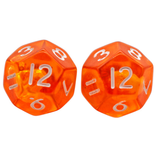 Halfling d12 Dice Stud Earrings