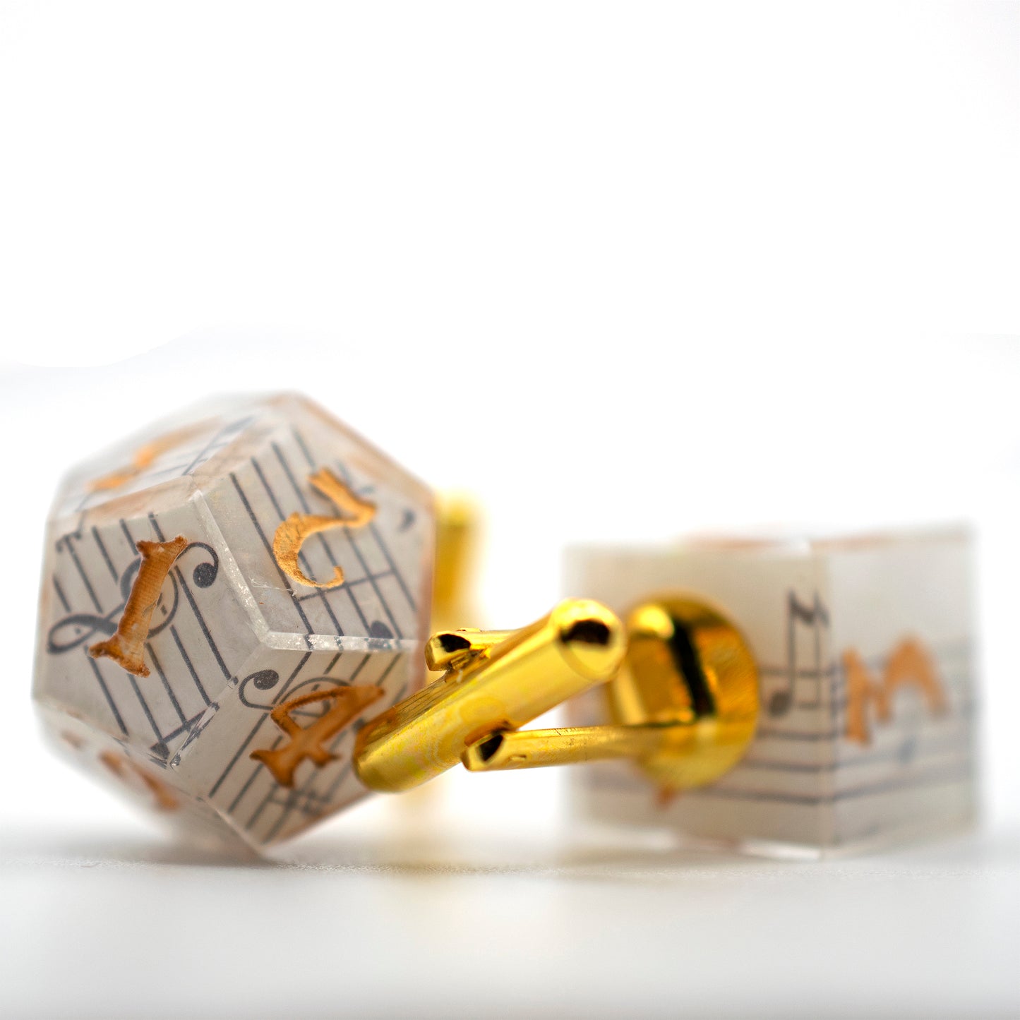 Bardsong Dice Cufflinks