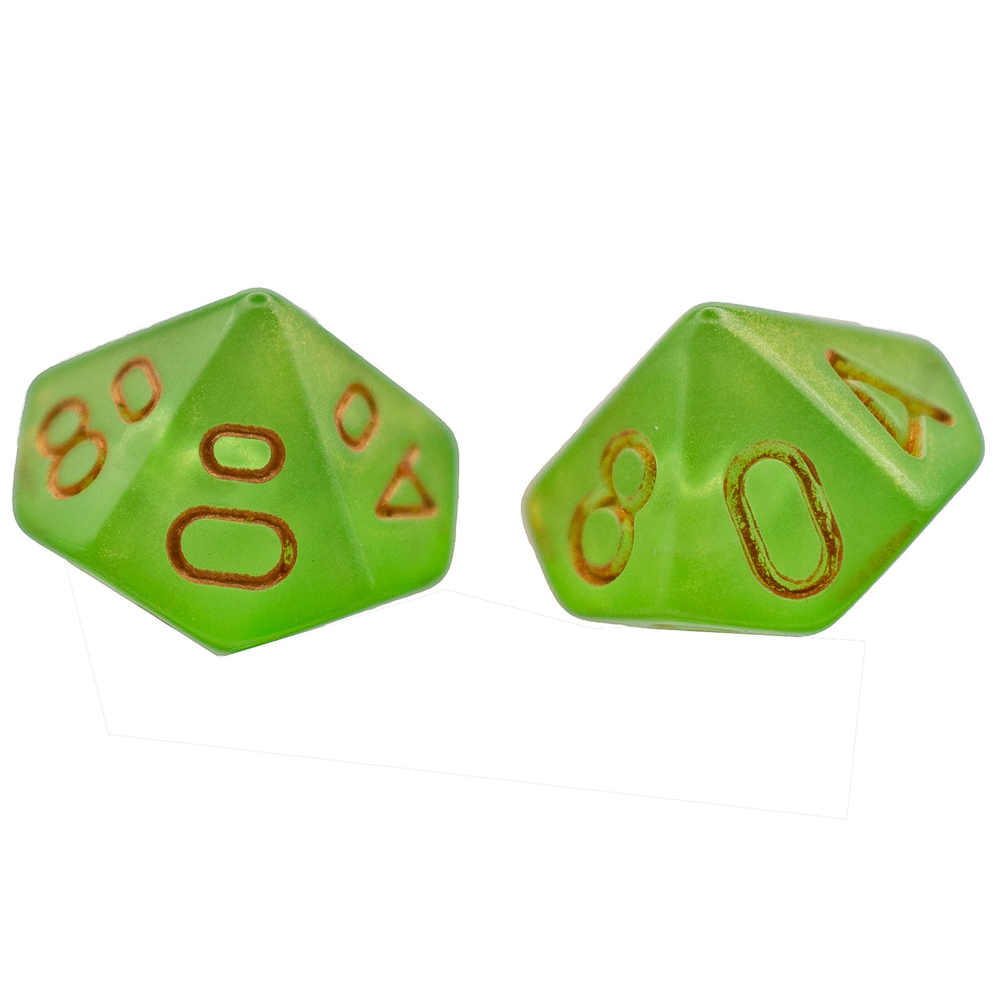 Halfling 100% Dice Stud Earrings