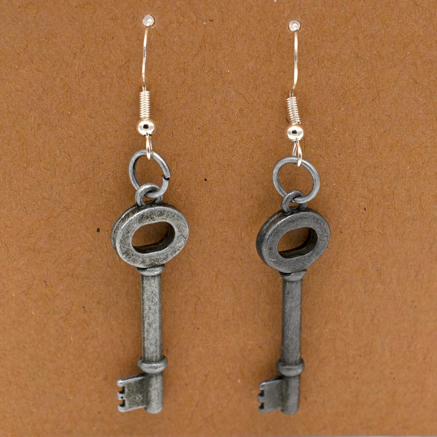 Archivist Key Earrings