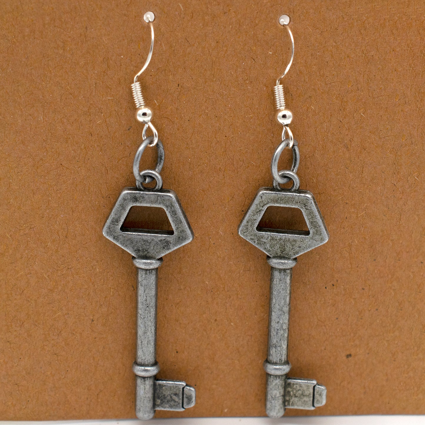 Archivist Key Earrings