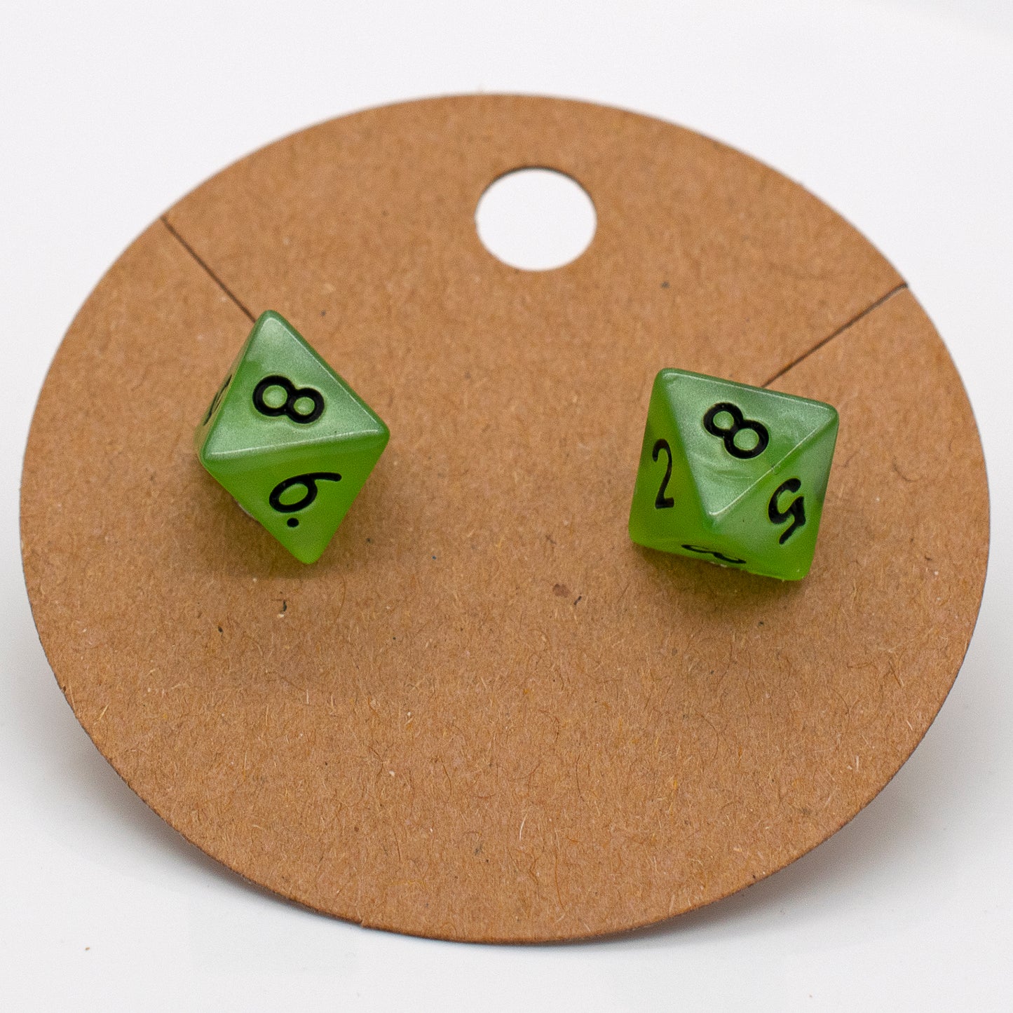 Halfling d8 Dice Stud Earrings
