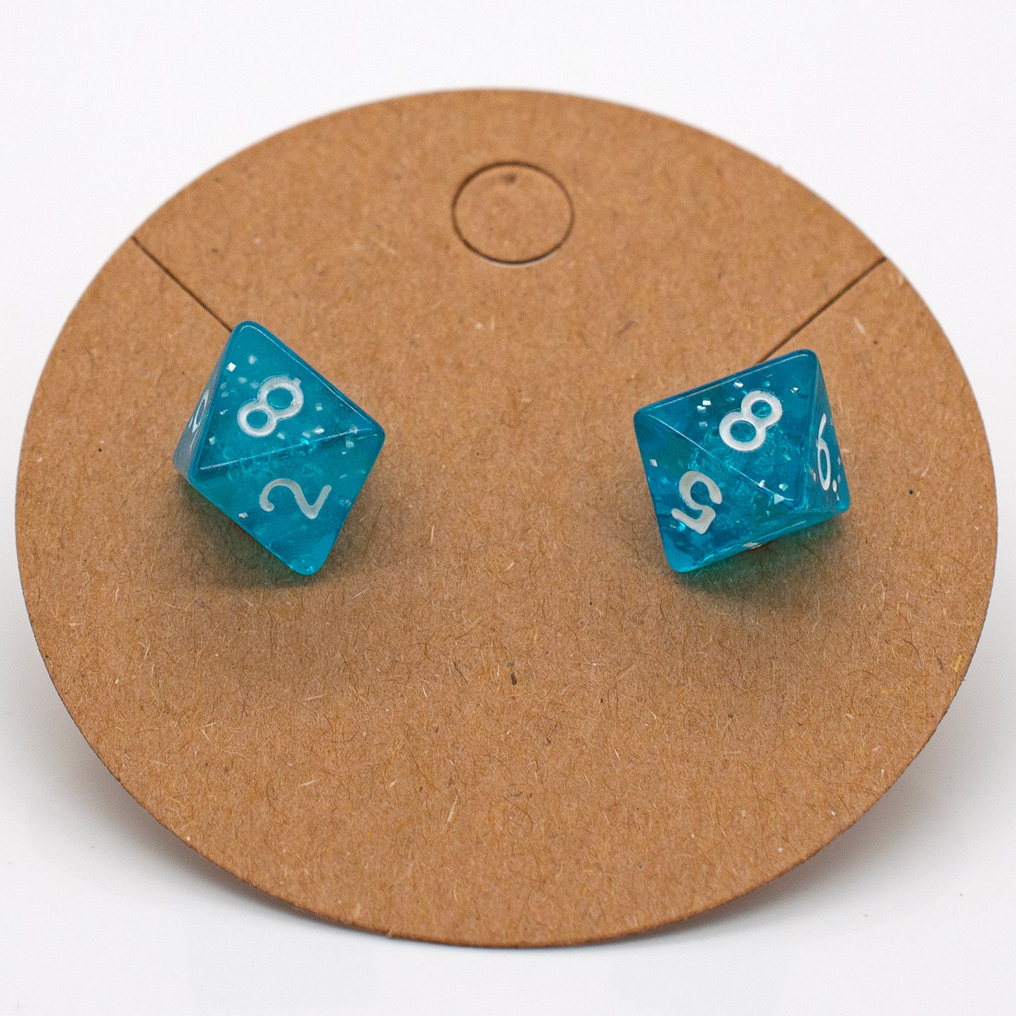 Halfling d8 Dice Stud Earrings