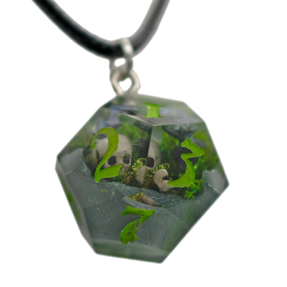 Necromancer's Dice Necklace