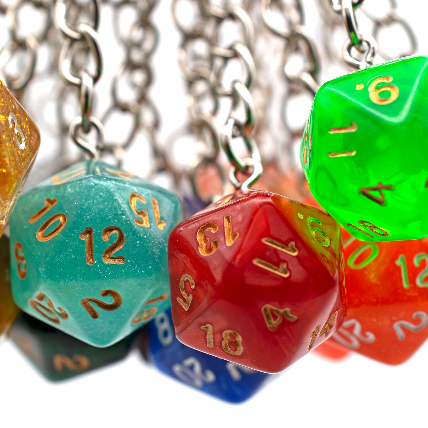 Mystery Dice Keychain