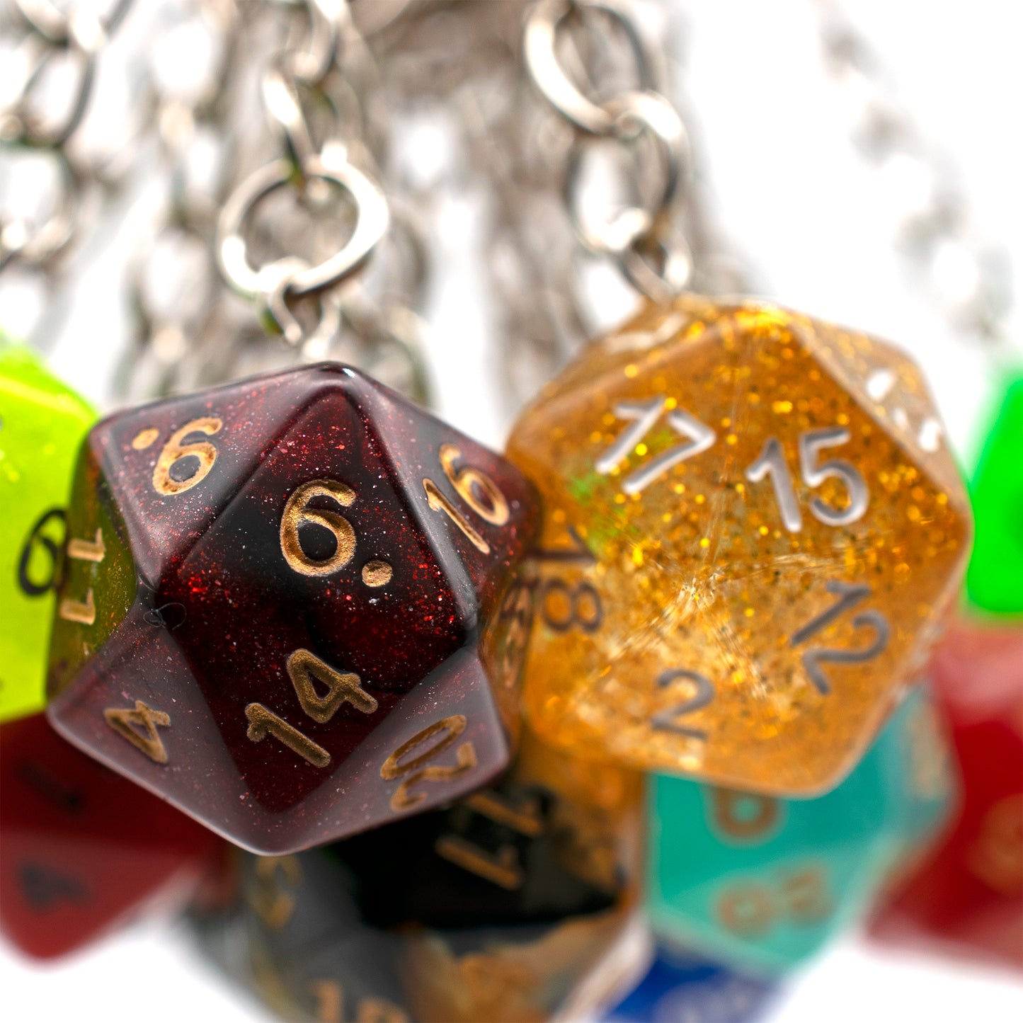 Mystery Dice Keychain