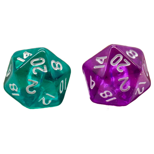 Halfling Mystery Dice Stud Earrings