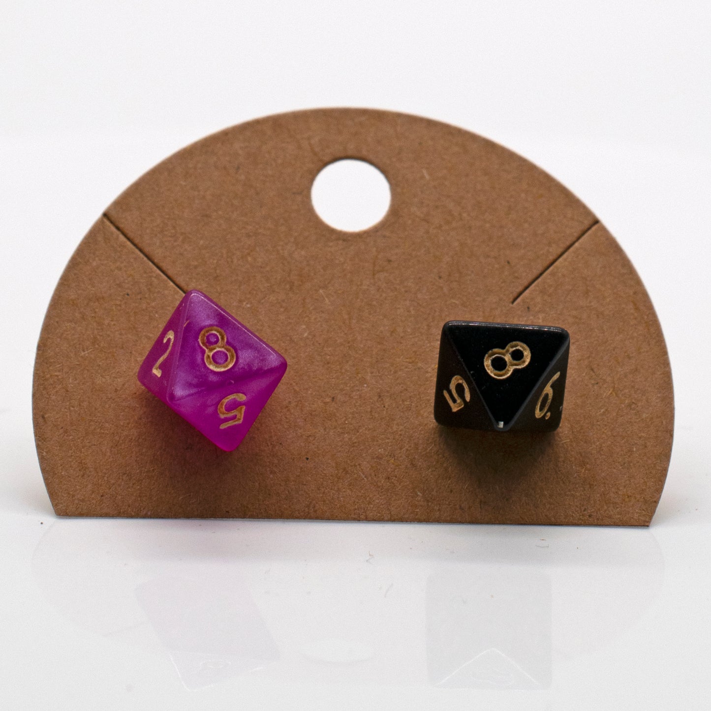 Halfling Mystery Dice Stud Earrings