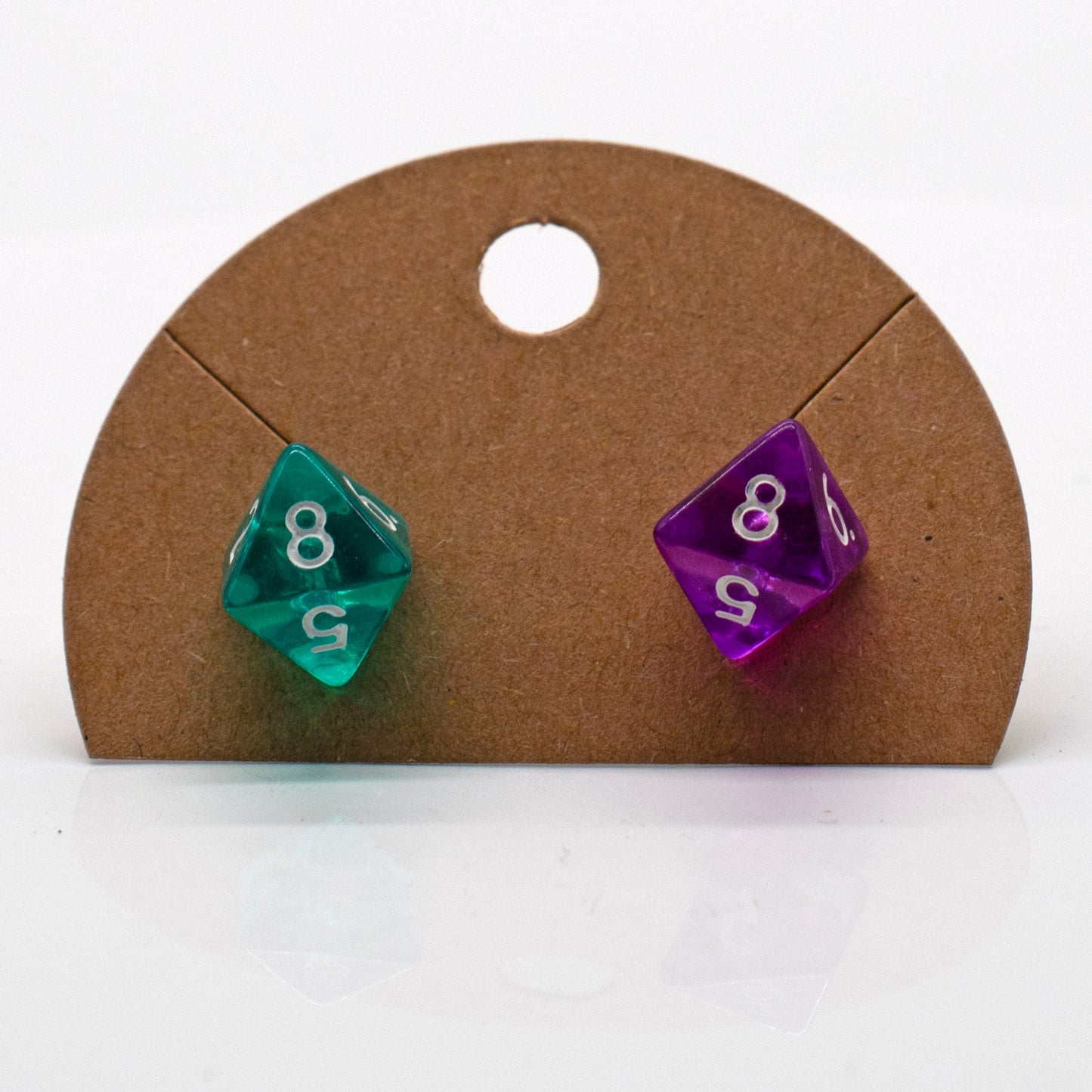 Halfling Mystery Dice Stud Earrings