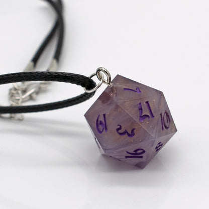 Accident of Fortune d20 Necklace