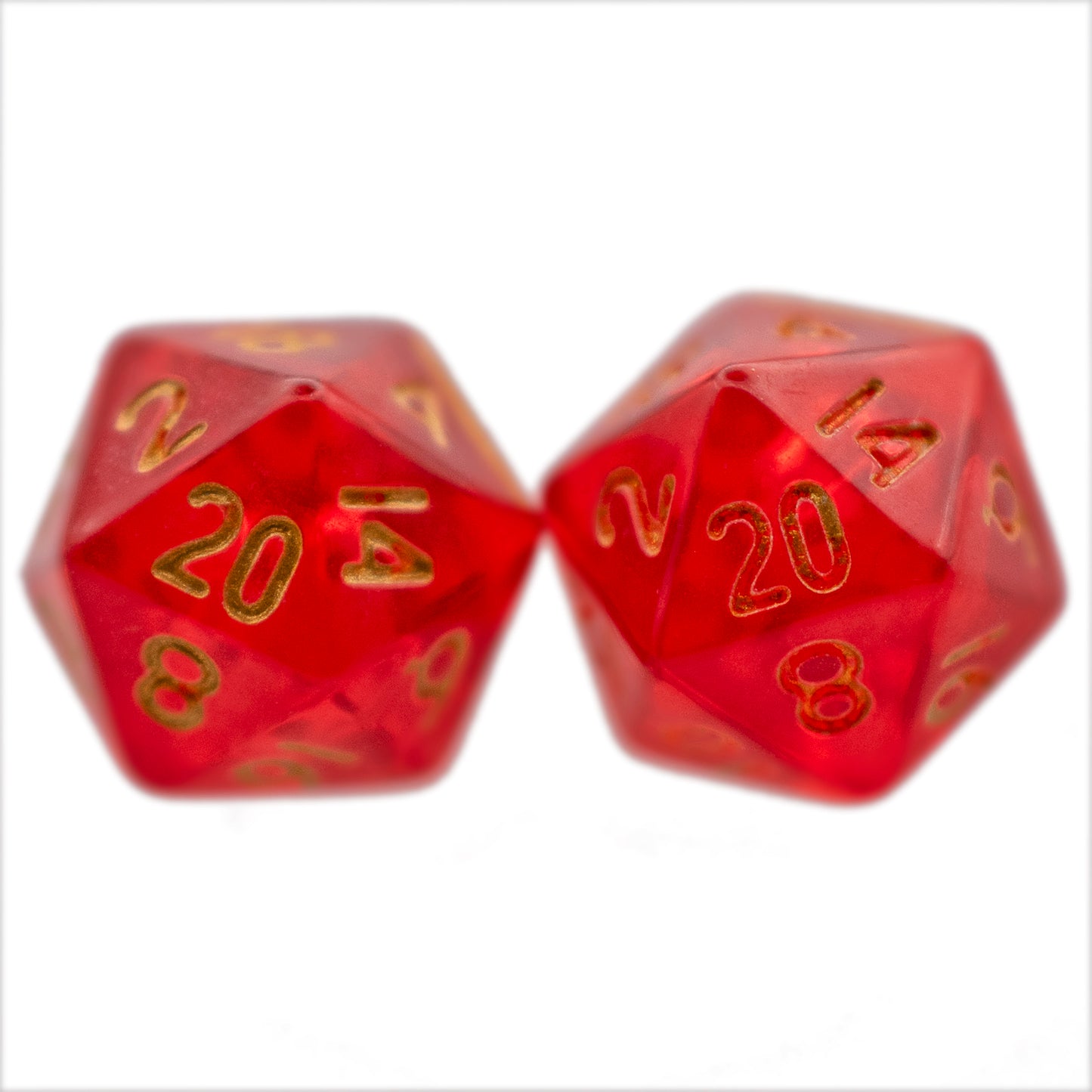 Halfling d20 Dice Stud Earrings