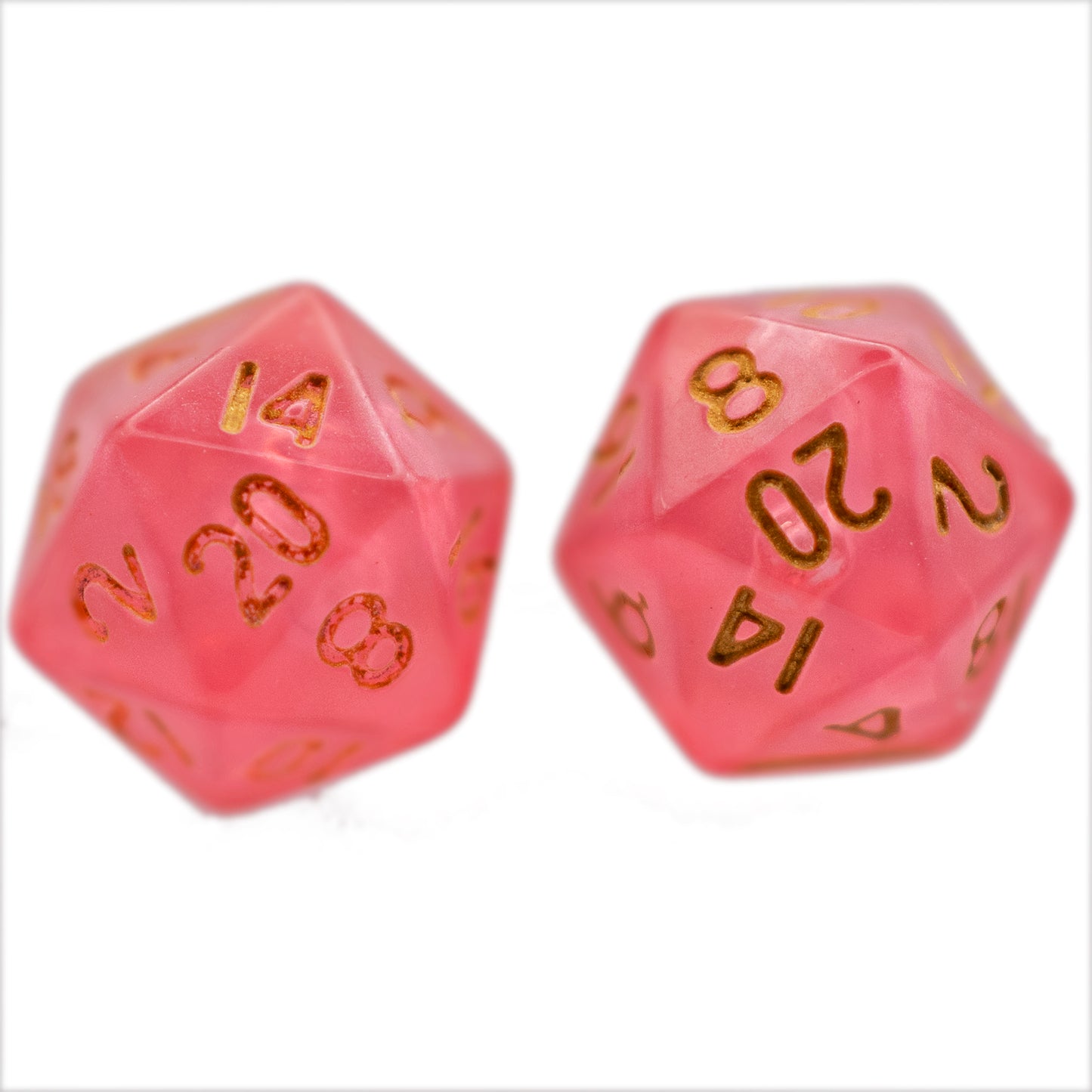 Halfling d20 Dice Stud Earrings