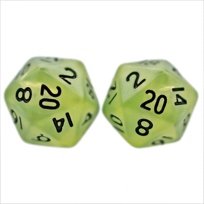 Halfling d20 Dice Stud Earrings