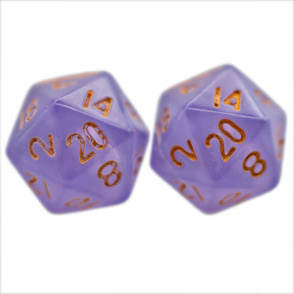 Halfling d20 Dice Stud Earrings