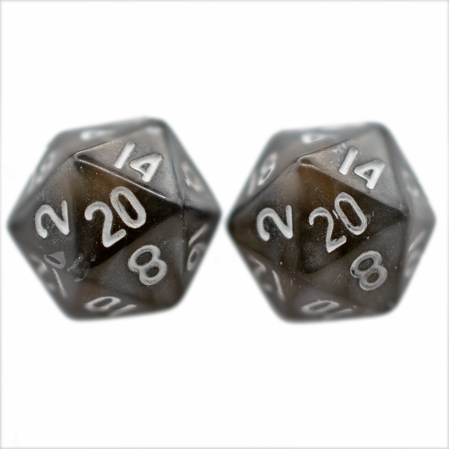 Halfling d20 Dice Stud Earrings