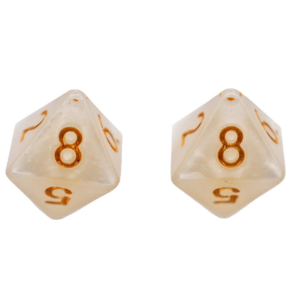 Halfling d8 Dice Stud Earrings