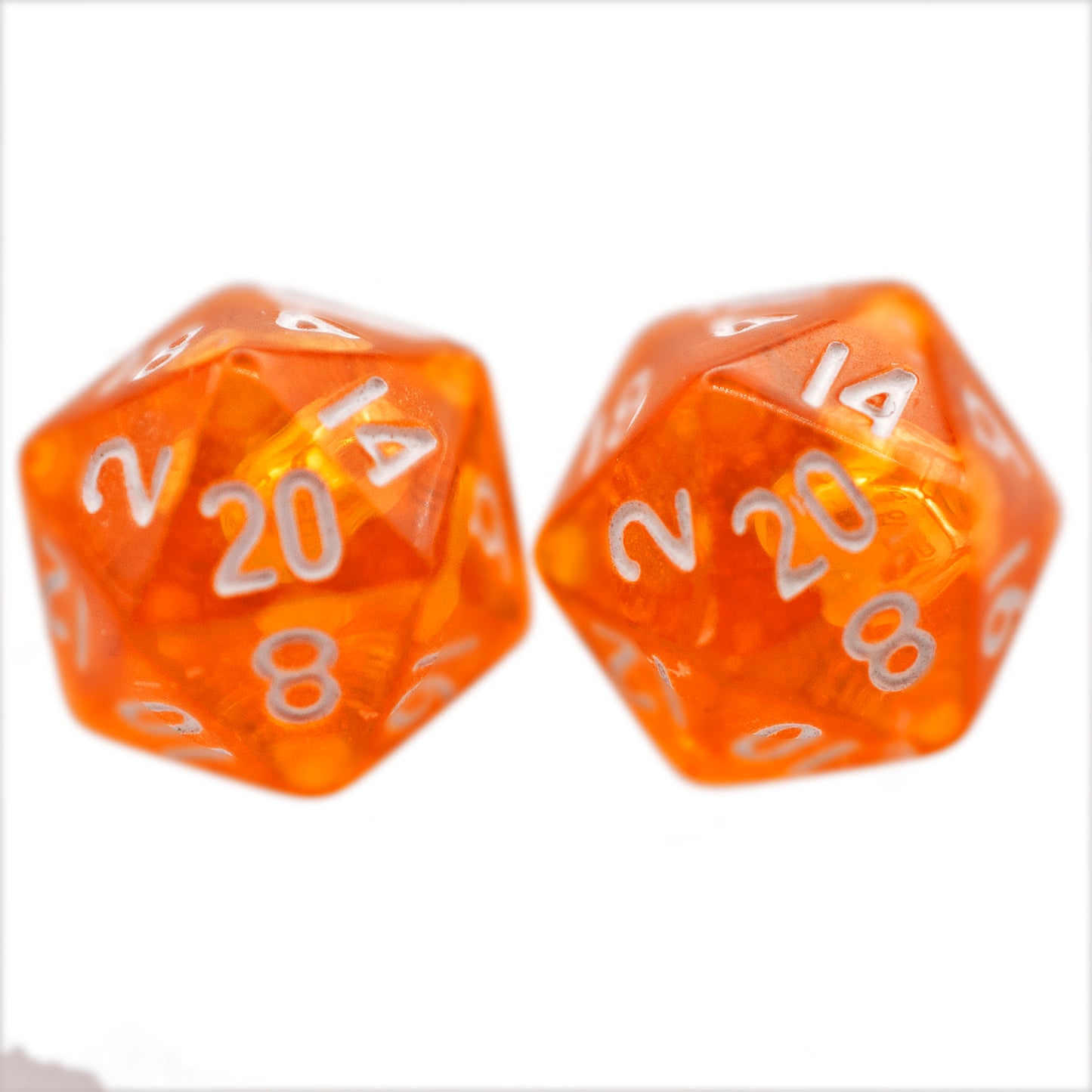 Halfling d20 Dice Stud Earrings