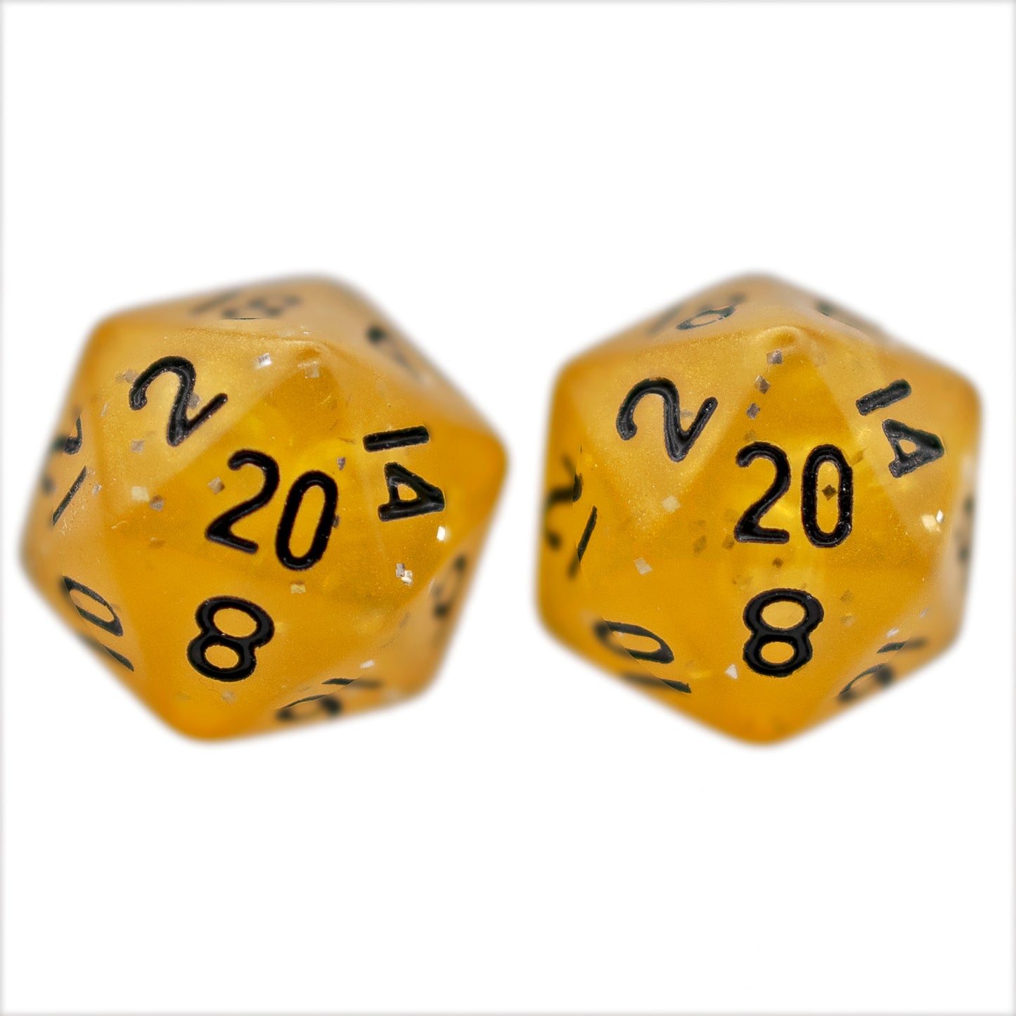 Halfling d20 Dice Stud Earrings