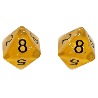 Halfling d8 Dice Stud Earrings