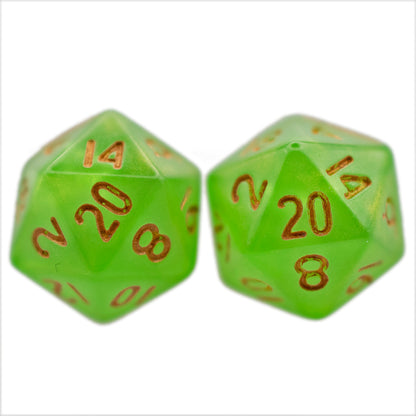 Halfling d20 Dice Stud Earrings