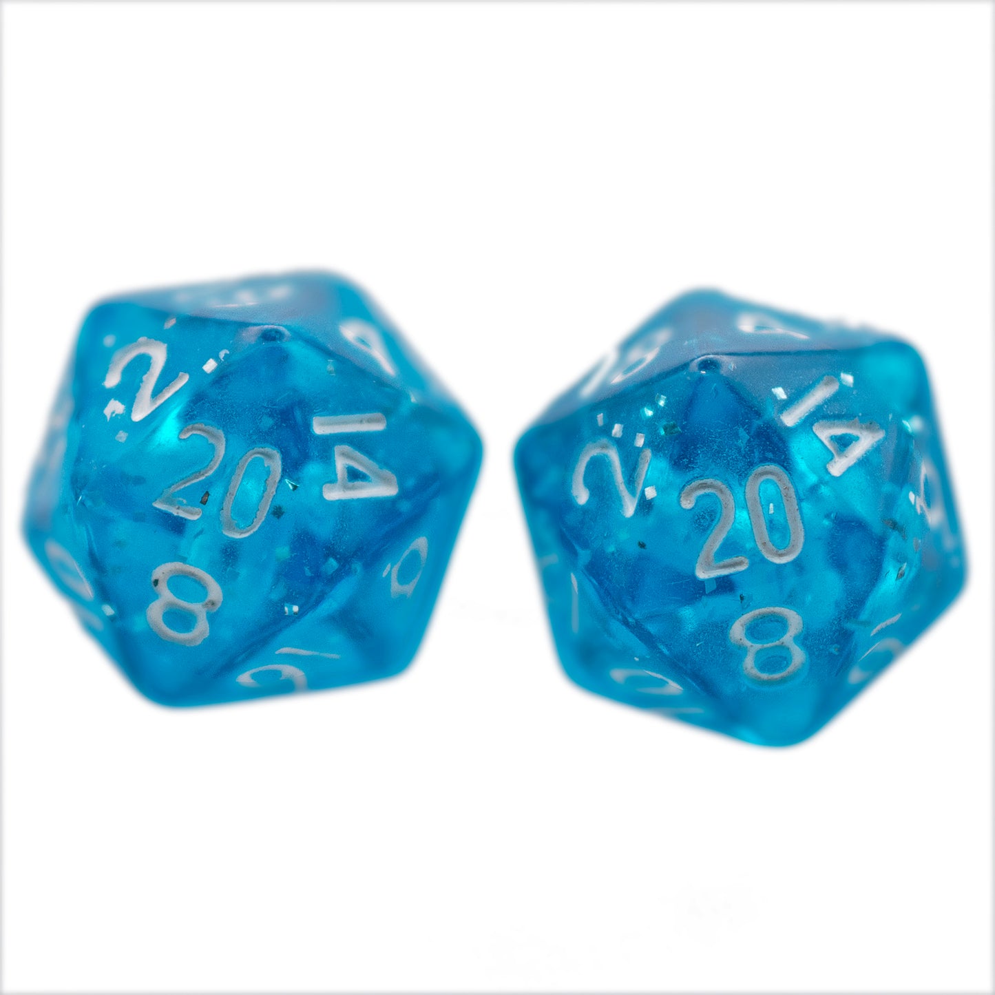 Halfling d20 Dice Stud Earrings