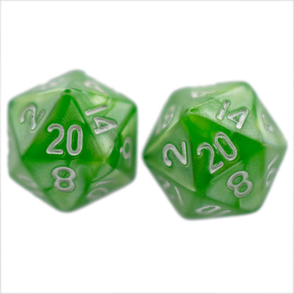 Halfling d20 Dice Stud Earrings