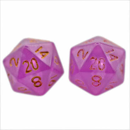 Halfling d20 Dice Stud Earrings