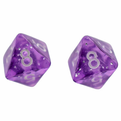 Halfling d8 Dice Stud Earrings