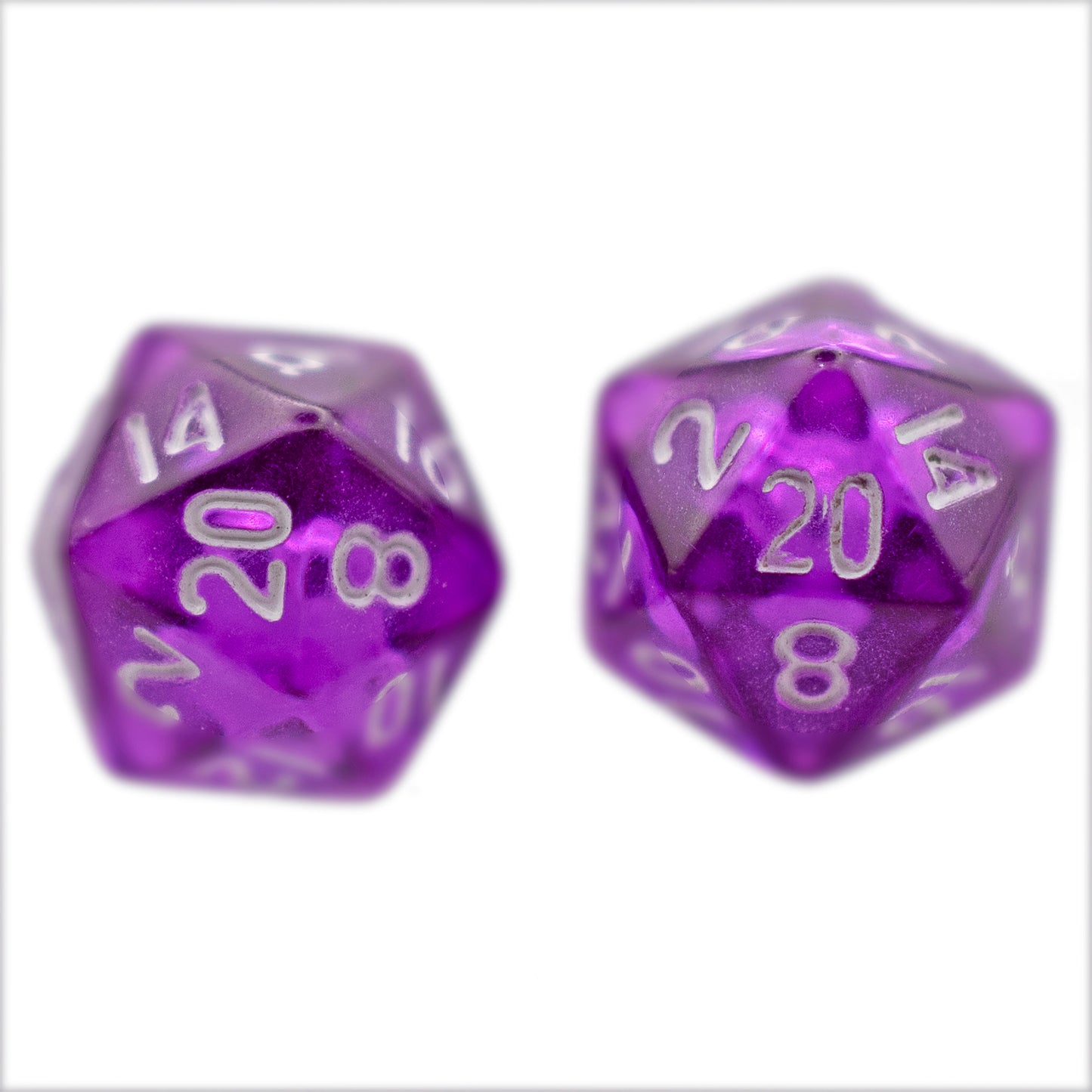 Halfling d20 Dice Stud Earrings